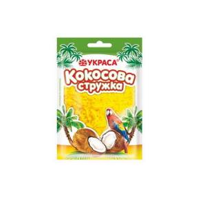 Fulgi de nuca de cocos rezistent la caldura – GALBEN – 25 gr – YKPACA - Anyta Cooking