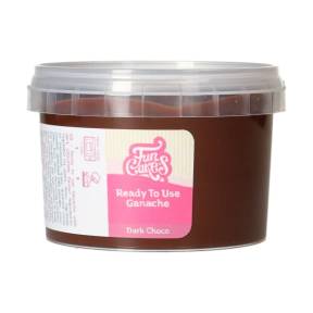 Ganache Ciocoalta Neagra gata de utilizat - 260 gr - Funcakes - Anyta Cooking