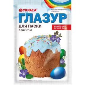 Glazură proteică cu preparare rapidă - Albastră - YKPACA