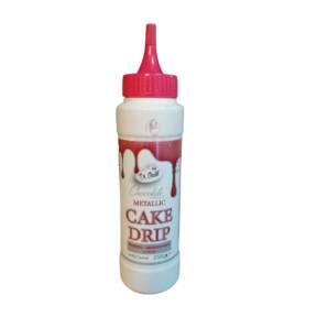 Glazura de ciocolata - CAKE DRIP - Bordo Metalizat - 250g -  Dr Gusto