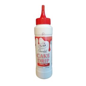 Glazura de ciocolata - CAKE DRIP - Rosu - 250g -  Dr Gusto