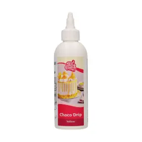 Glazura de ciocolata -CHOCO DRIP GALBEN-180 gr-Funcakes - Anyta Cooking