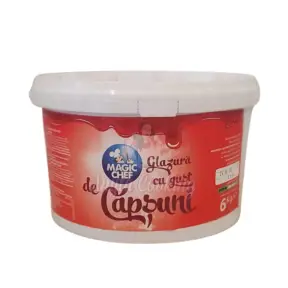 Glazura oglinda la rece - CAPSUNI - 6kg - Magic Chef