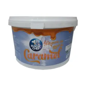 Glazura oglinda la rece - CARAMEL - 6kg - Magic Chef
