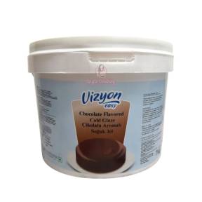 Glazura oglinda la rece cu aroma si culoare de CIOCOLATA - 7 kg - Vizyon