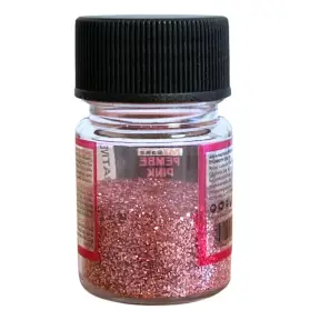 Glitter / Sclipici non-alimentar pentru decor - ROZ / Pink - 10g - MyBake