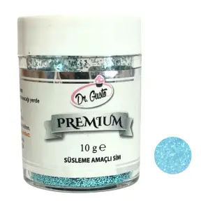 Glitter / Sclipici non-alimentar pentru decor - Turquaz - 10g - SIM
