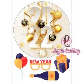 Imagine Comestibila " An nou / Revelion (2022) 2 " - Anyta Cooking - Anyta Cooking