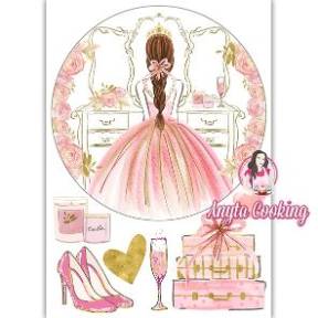 Imagine Comestibila " Aniversare 03 " - Anyta Cooking - Anyta Cooking