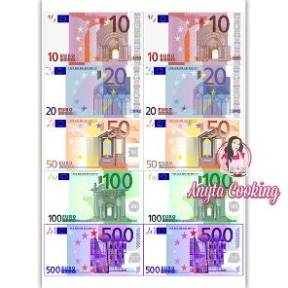 Imagine Comestibila " Bancnote 01 " - Anyta Cooking - Anyta Cooking