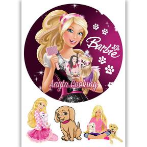 Imagine Comestibila " Barbie3 " - Anyta Cooking - Anyta Cooking