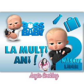 Imagine Comestibila " Boss Baby 03 " - Anyta Cooking - Anyta Cooking