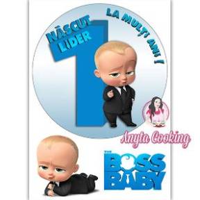Imagine Comestibila " Boss Baby 04 " - Anyta Cooking - Anyta Cooking