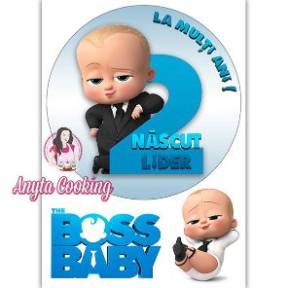 Imagine Comestibila " Boss Baby 05 " - Anyta Cooking - Anyta Cooking