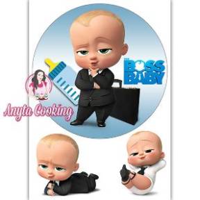 Imagine Comestibila " Boss Baby 06 " - Anyta Cooking - Anyta Cooking