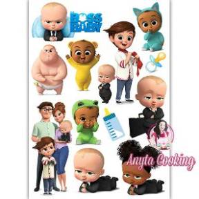 Imagine Comestibila " Boss Baby 08 " - Anyta Cooking - Anyta Cooking