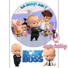 Imagine Comestibila " Boss Baby 10 " - Anyta Cooking - Anyta Cooking