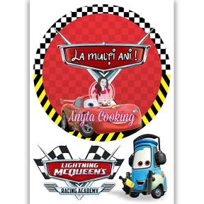 Imagine Comestibila " Cars3 " - Anyta Cooking - Anyta Cooking