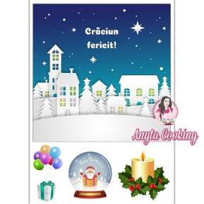 Imagine Comestibila " Craciun 45 " - Anyta Cooking - Anyta Cooking