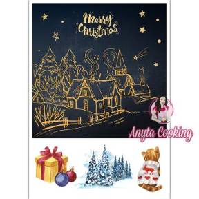 Imagine Comestibila " Craciun 54 " - Anyta Cooking - Anyta Cooking