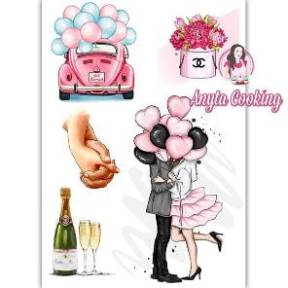 Imagine Comestibila " Cuplu 8 " - Anyta Cooking - Anyta Cooking