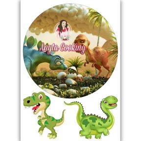 Imagine Comestibila " Dinozaurii2 " - Anyta Cooking - Anyta Cooking