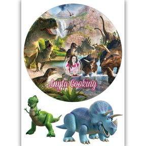 Imagine Comestibila " Dinozaurii6 " - Anyta Cooking - Anyta Cooking