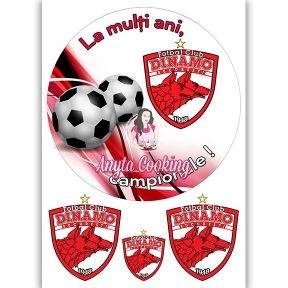 Imagine Comestibila " Fotbal17 FC DINAMO BUCURESTI " - Anyta Cooking