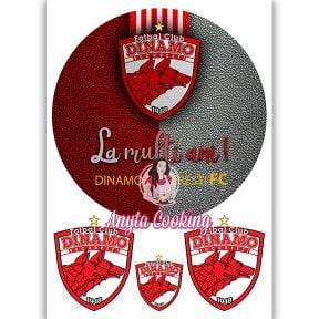 Imagine Comestibila " Fotbal18 FC DINAMO BUCURESTI " - Anyta Cooking - Anyta Cooking