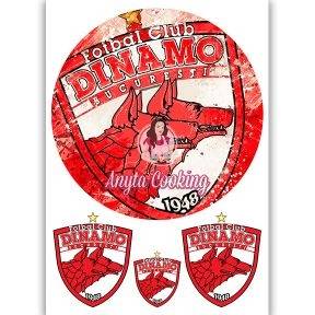 Imagine Comestibila " Fotbal19 FC DINAMO BUCURESTI " - Anyta Cooking - Anyta Cooking