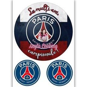 Imagine Comestibila " Fotbal35 PSG PARIS SAINT-GERMAIN " - Anyta Cooking - Anyta Cooking