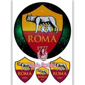 Imagine Comestibila " Fotbal5 AS ROMA " - Anyta Cooking - Anyta Cooking