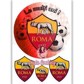 Imagine Comestibila " Fotbal7 AS ROMA " - Anyta Cooking - Anyta Cooking