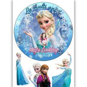 Imagine Comestibila " Frozen2 " - Anyta Cooking - Anyta Cooking