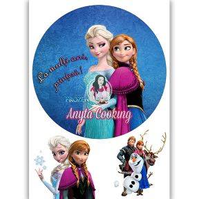 Imagine Comestibila " Frozen7 " - Anyta Cooking