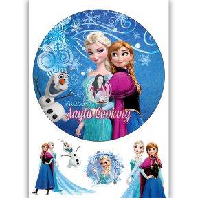 Imagine Comestibila " Frozen9 " - Anyta Cooking - Anyta Cooking