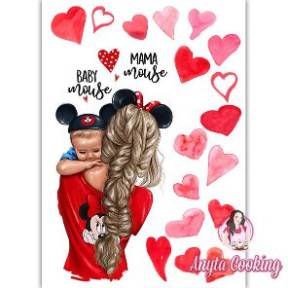 Imagine Comestibila " Mama 2 " - Anyta Cooking - Anyta Cooking