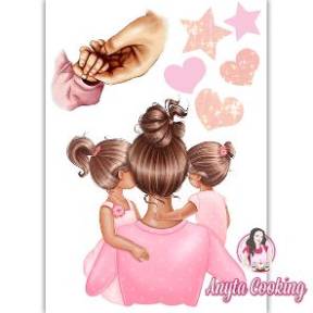 Imagine Comestibila " Mama 3 " - Anyta Cooking - Anyta Cooking