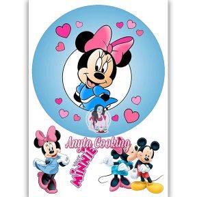 Imagine Comestibila " Minnie Mouse2 " - Anyta Cooking - Anyta Cooking