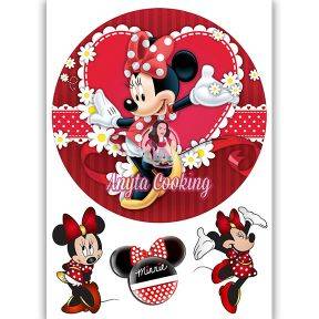 Imagine Comestibila " Minnie Mouse4 " - Anyta Cooking - Anyta Cooking