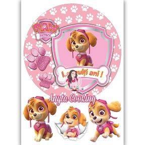 Imagine Comestibila " Patrula Catelusilor Paw Patrol 9 " - Anyta Cooking - Anyta Cooking	