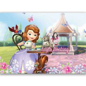 Imagine Comestibila " Printesa Sofia12 " - Anyta Cooking - Anyta Cooking