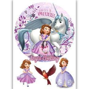 Imagine Comestibila " Printesa Sofia2 " - Anyta Cooking - Anyta Cooking