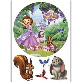 Imagine Comestibila " Printesa Sofia5 " - Anyta Cooking - Anyta Cooking