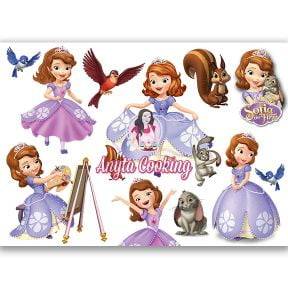 Imagine Comestibila " Printesa Sofia9 " - Anyta Cooking - Anyta Cooking