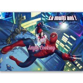 Imagine Comestibila " SpiderMan / Omul Paianjen19 " - Anyta Cooking - Anyta Cooking
