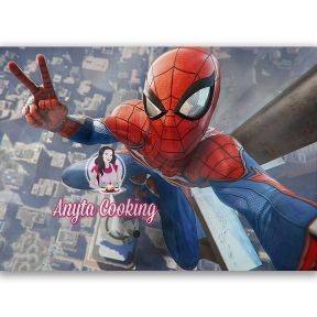 Imagine Comestibila " SpiderMan / Omul Paianjen4  " - Anyta Cooking