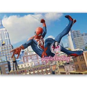 Imagine Comestibila " SpiderMan / Omul Paianjen5 " - Anyta Cooking - Anyta Cooking