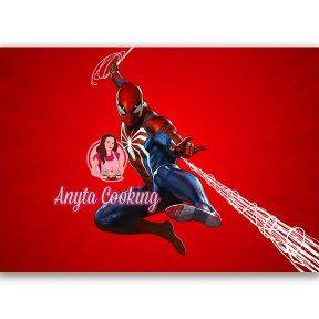 Imagine Comestibila " SpiderMan / Omul Paianjen6 " - Anyta Cooking - Anyta Cooking