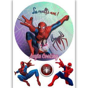 Imagine Comestibila " SpiderMan / Omul Paianjen7  " - Anyta Cooking